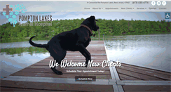 Desktop Screenshot of pomptonlakesanimalhospital.com