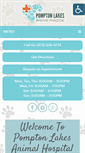 Mobile Screenshot of pomptonlakesanimalhospital.com